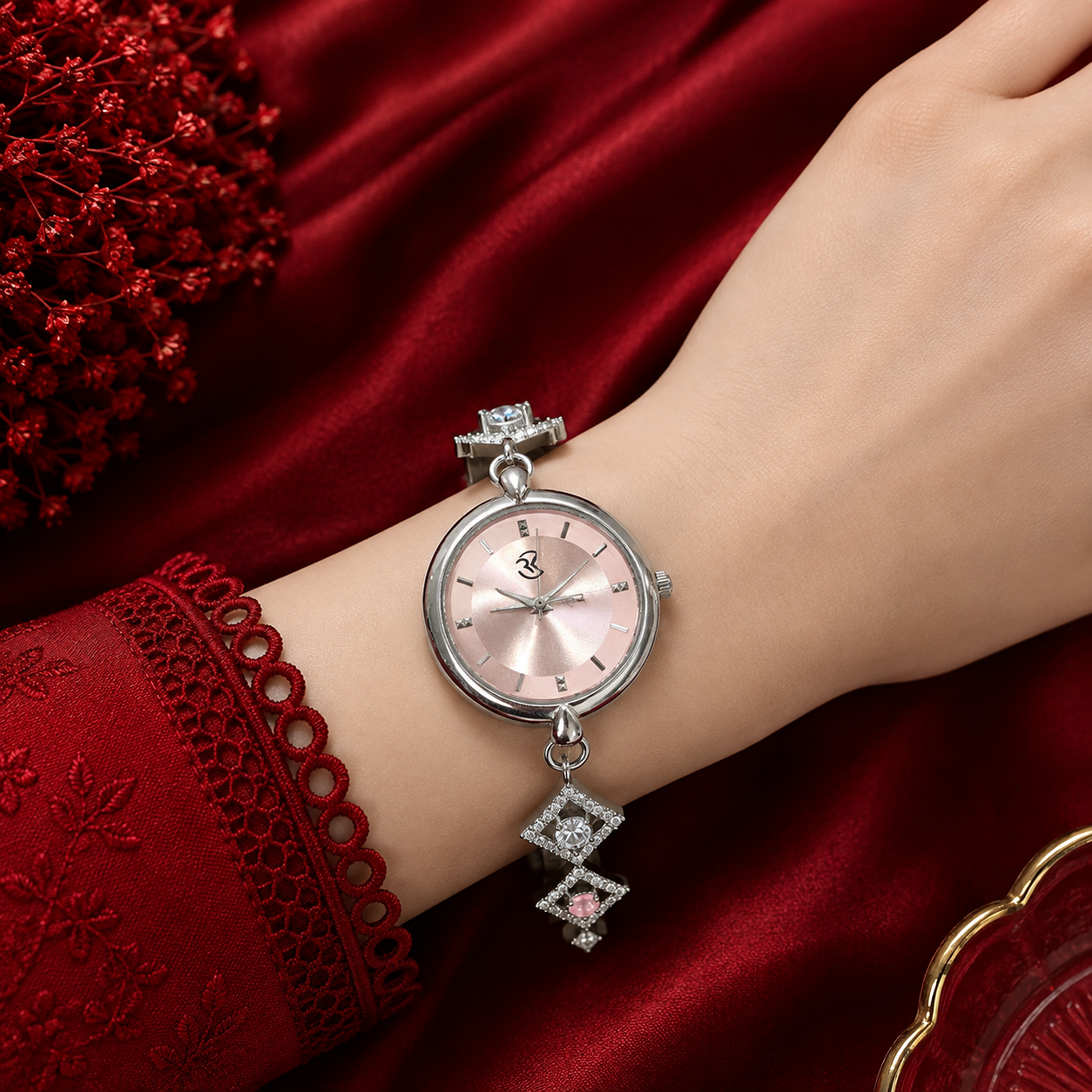 Girls Silver Watch